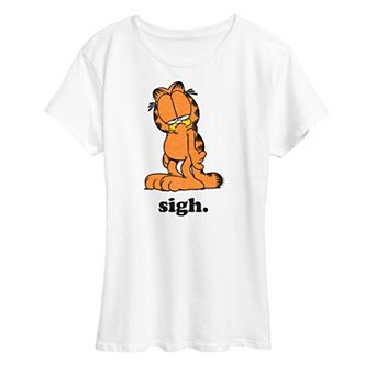 Women's Garfield Sigh Graphic Tee