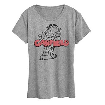 Women's Garfield Logo Thumbs Up Graphic Tee