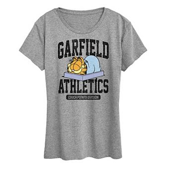 Women's Garfield Athletics Couch Potato Graphic Tee
