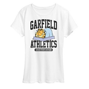 Women's Garfield Athletics Couch Potato Graphic Tee