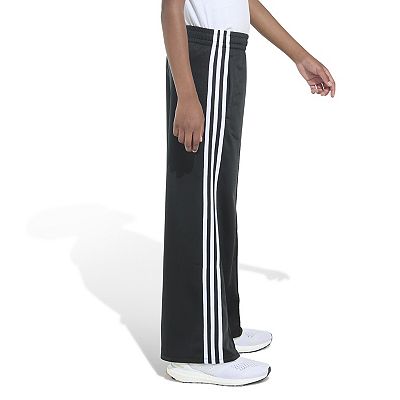 Girls 7-16 adidas 3 Stripes Wide Leg Packable Tricot Pants