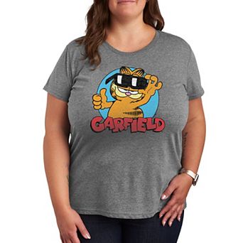 Plus Garfield Sunglasses Graphic Tee