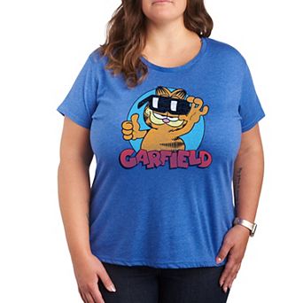 Plus Garfield Sunglasses Graphic Tee