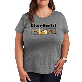 Plus Garfield Panel Logo Graphic Tee