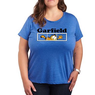 Plus Garfield Panel Logo Graphic Tee