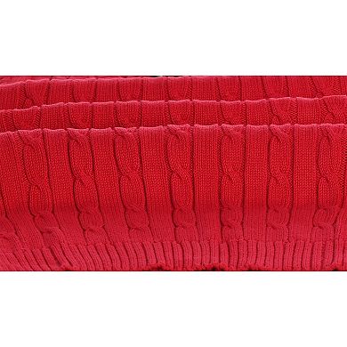 Gioberti Boy's 100% Cotton Soft V-neck Cable Knit Sweater Vest