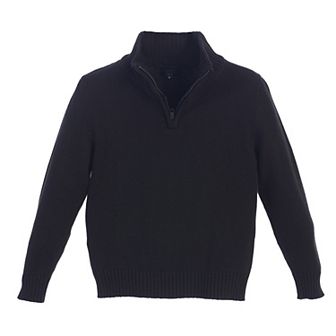 Gioberti Kid's Knitted Half Zip 100% Cotton Sweater