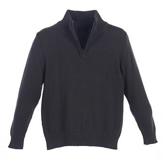 Gioberti Kid's Knitted Half Zip 100% Cotton Sweater