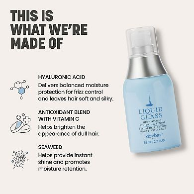 Liquid Glass High-Gloss Finishing Hair Serum