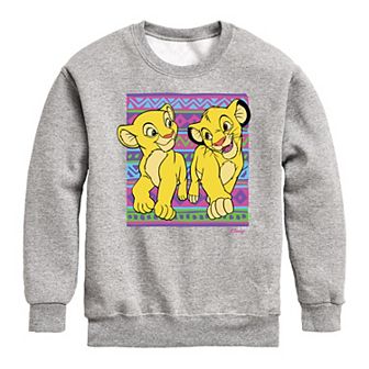 Disney's Lion King Simba & Nala Boys 8-20 Fleece Sweatshirt