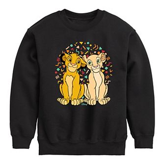 Disney's Lion King Simba & Nala Boys 8-20 Fleece Sweatshirt