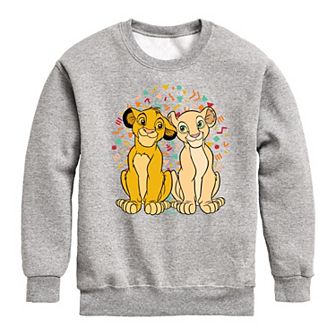 Disney's Lion King Simba & Nala Boys 8-20 Fleece Sweatshirt