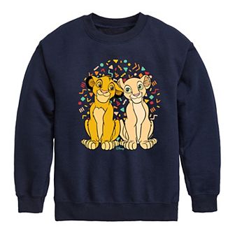 Disney's Lion King Simba & Nala Boys 8-20 Fleece Sweatshirt