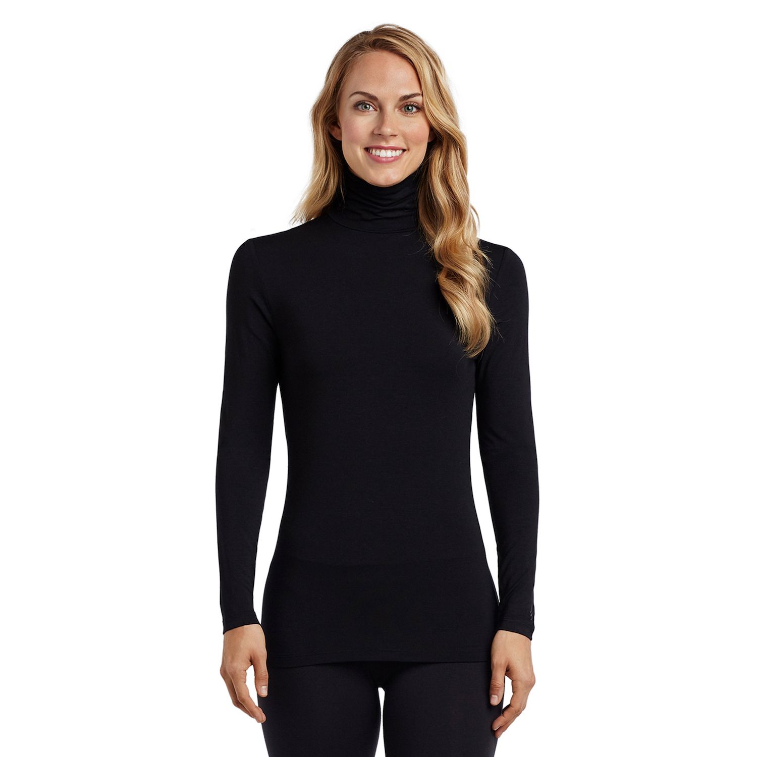 Women's Cuddl Duds® Softwear with Stretch Long Sleeve Turtleneck Top