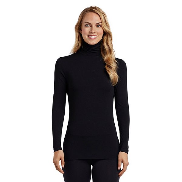 Cuddl Duds Softwear With Stretch Long Sleeve Turtleneck - Macy's