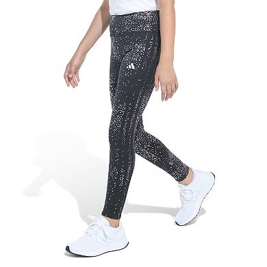 Girls 7-16 adidas Detached Waistband Glam 3-Stripe Cozy Leggings