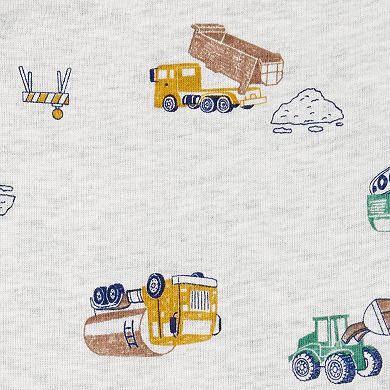Baby Boy Carter's 5-Pack Construction Bodysuits
