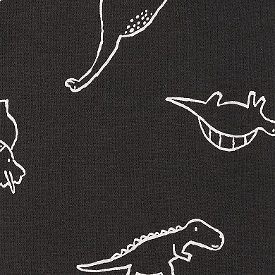 Baby Boy Carter's 5-Pack Striped Dinosaur Bodysuits