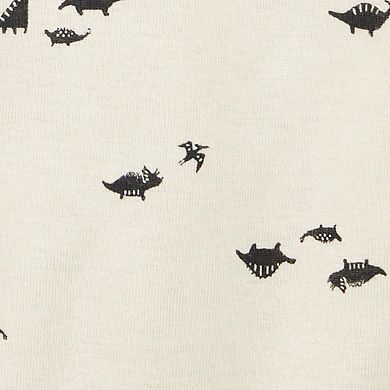 Baby Boy Carter's 5-Pack Striped Dinosaur Bodysuits