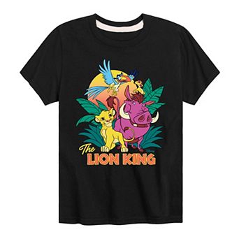Disney's Lion King Boys 8-20 Group Graphic Tee