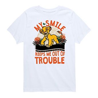 Disney's Lion King Simba Boys 8-20 Smile Graphic Tee