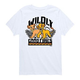Disney's Lion King Simba & Nala Boys 8-20 Wildly Good Times Graphic Tee