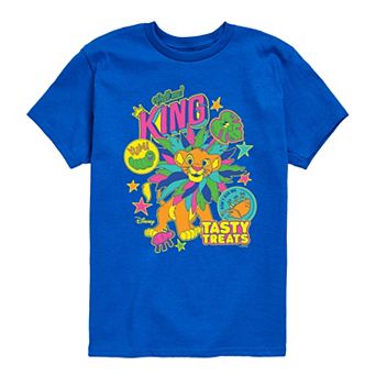 Disney's Lion King Simba Boys 8-20 Stickers Graphic Tee