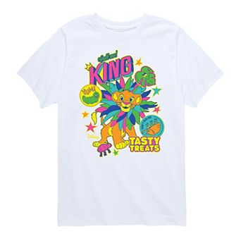 Disney's Lion King Simba Boys 8-20 Stickers Graphic Tee