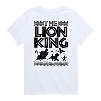 Disney's Lion King Boys 8-20 Silhouettes Graphic Tee