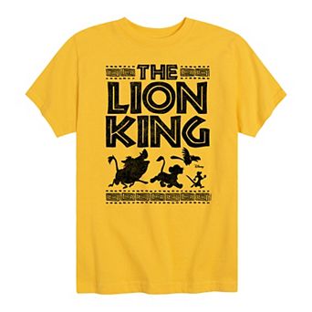 Disney's Lion King Boys 8-20 Silhouettes Graphic Tee