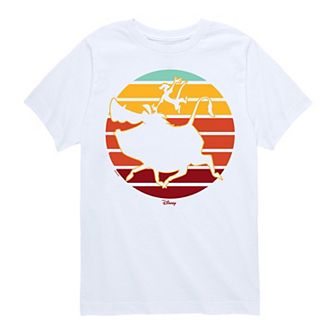 Disney's Lion King Timon & Pumbaa Boys 8-20 Graphic Tee