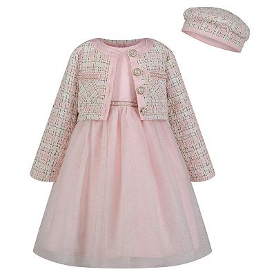 flare dress with jacket Chic V-neck Flowy Tulle Long Sleeves Floor Length Wedding Dress