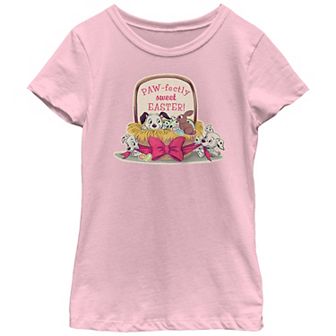 Disney's 101 Dalmatians Paw-fectly Sweet Easter Girls Graphic Tee