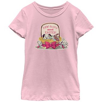 Disney's 101 Dalmatians Paw-fectly Sweet Easter Girls Graphic Tee