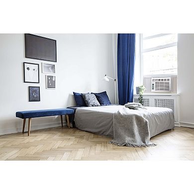 Keystone 8,000 BTU Window-Mounted Air Conditioner with Follow Me LCD Remote Control