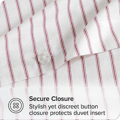 Bare Home Cotton Flannel Duvet Cover Set