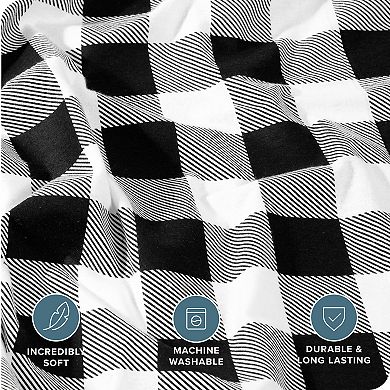Bare Home Cotton Flannel Duvet Cover Set