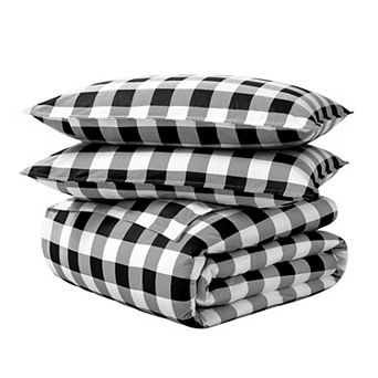 Bare Home Cotton Flannel Duvet Cover Set