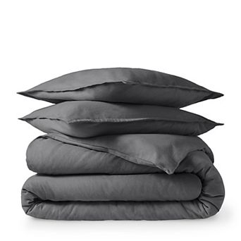 Bare Home Cotton Flannel Duvet Cover Set