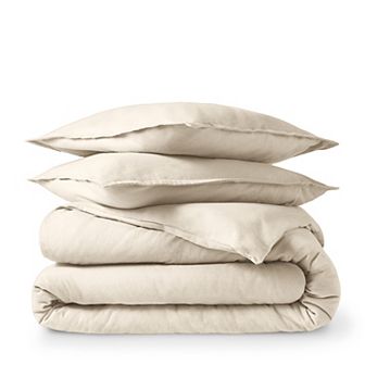 Bare Home Cotton Flannel Duvet Cover Set