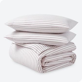 Bare Home Cotton Flannel Duvet Cover Set