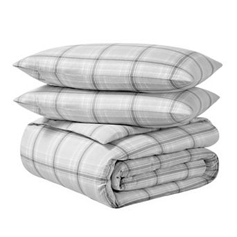 Bare Home Cotton Flannel Duvet Cover Set