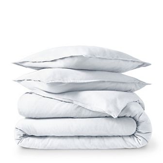 Bare Home Cotton Flannel Duvet Cover Set