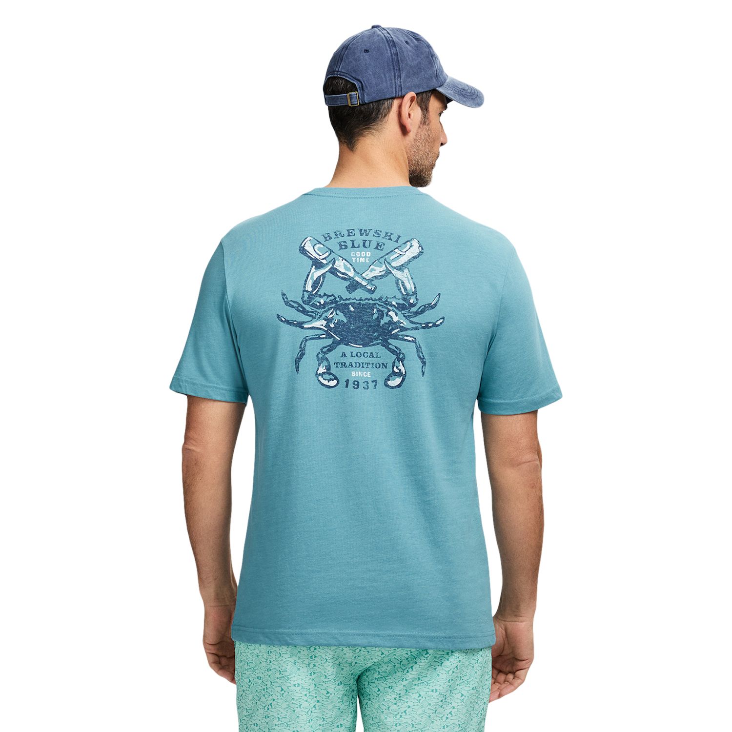 Men's IZOD Saltwater Soft Wash Short Sleeve Graphic Tee