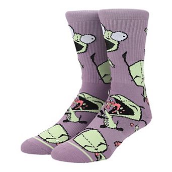 Men's Invader Zim Gir Crew Socks