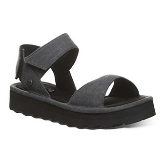 Bearpaw Crest Women's Slingback Platform Sandals