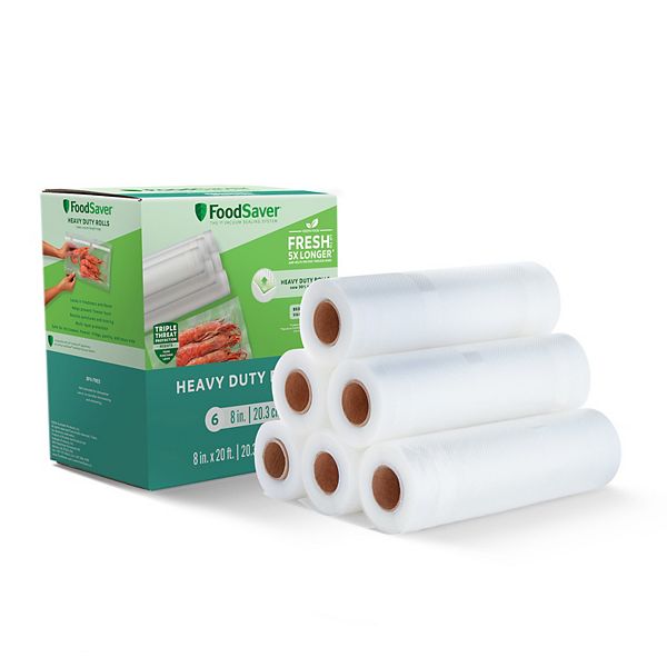 FoodSaver 6Pack Heavy Duty Vacuum Seal Rolls
