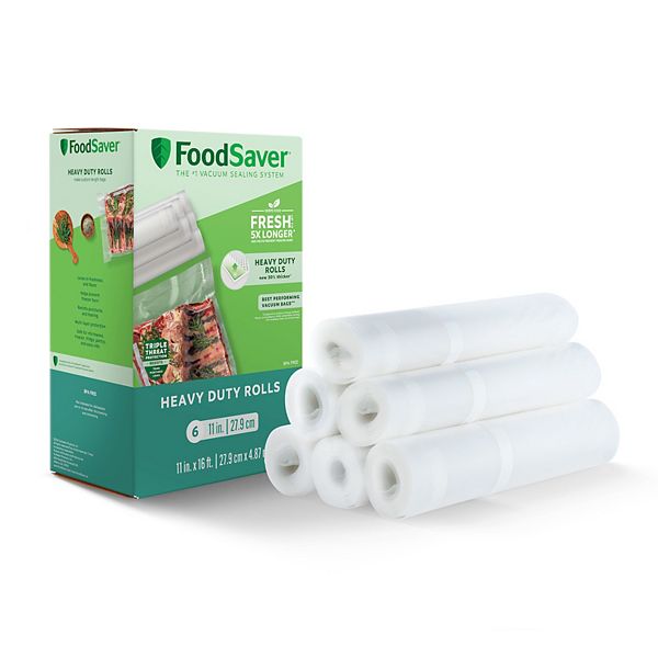 FoodSaver 6Pack Heavy Duty Vacuum Seal Rolls