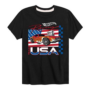 Boys 8-20 Hot Wheels Americana Graphic Tee