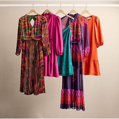Balloon Shift Sleeve Dress main image 0